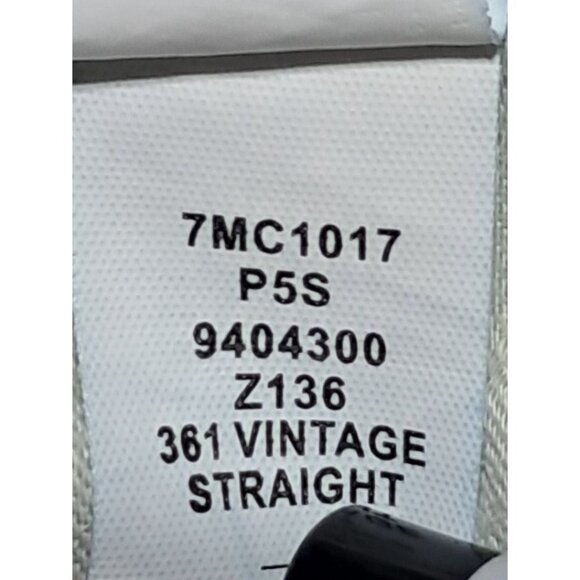 Lucky Brand 361 Jeans Mens Size 32 x 30 Vintage Straight Dark Wash Cotton Denim - Picture 9 of 13